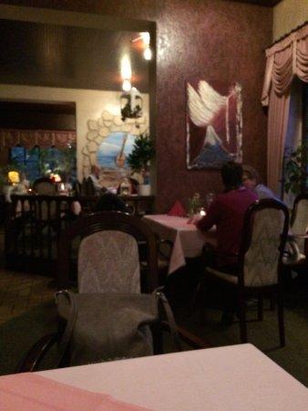 Taverne bei Adam im Windlicht