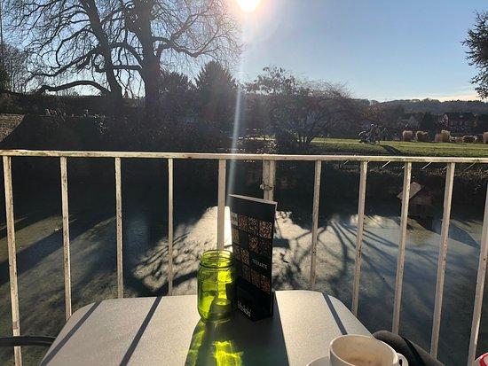 Lavendel im Bruckencafe